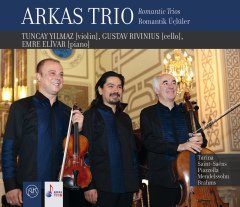 ARKAS TRIO - ROMANTİK ÜÇLÜLER (TUNCAY YILMAZ, GUSTAV RİVİNİUS, EMRE ELİVAR) - 2CD SIFIR