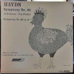 HAYDN: SYMPHONY NO.83 & 86, L'ORCHESTRE DE LA SUISSE ROMANDE, ERNEST ANSERMET - PLAK 2.EL