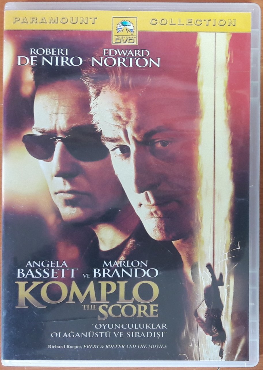KOMPLO - The SCORE - ROBERT DE NIRO - EDWARD NORTON - FRANK OZ - DVD 2.EL