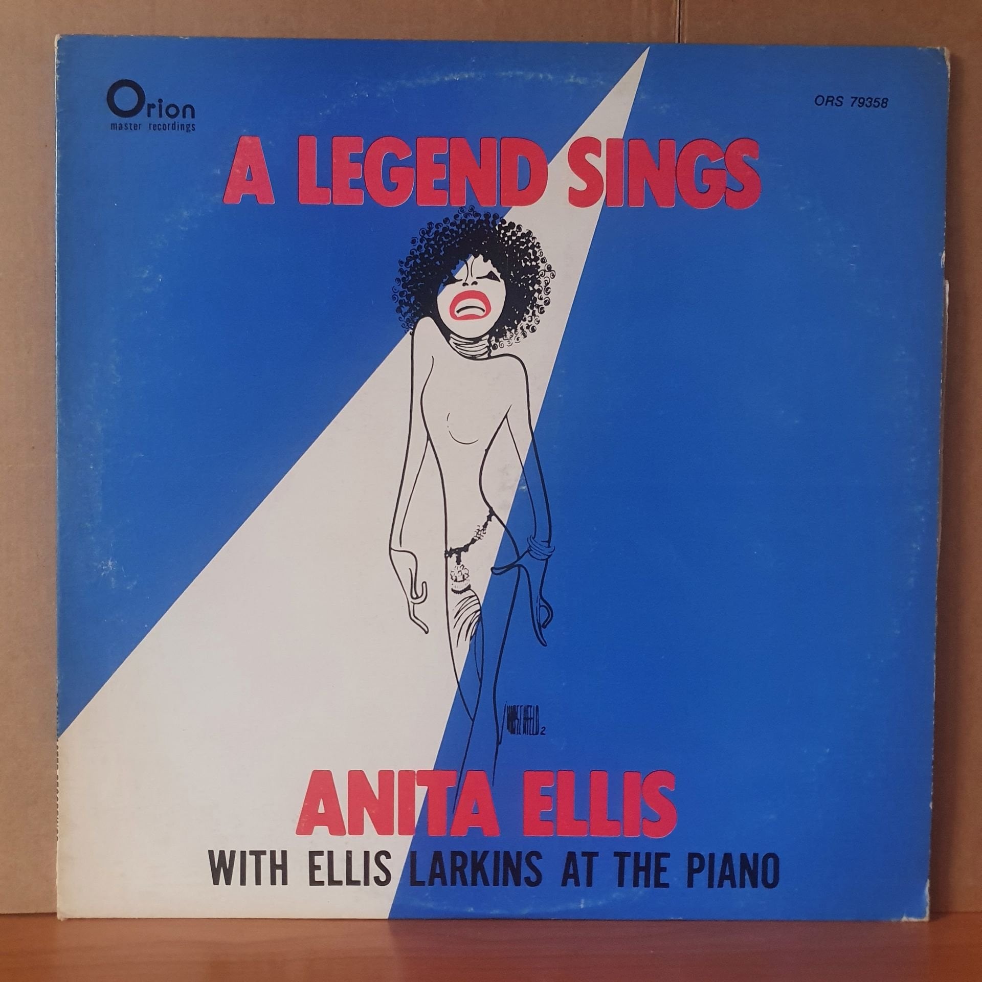 ANITA ELLIS - A LEGEND SINGS (1979) - LP 2.EL PLAK