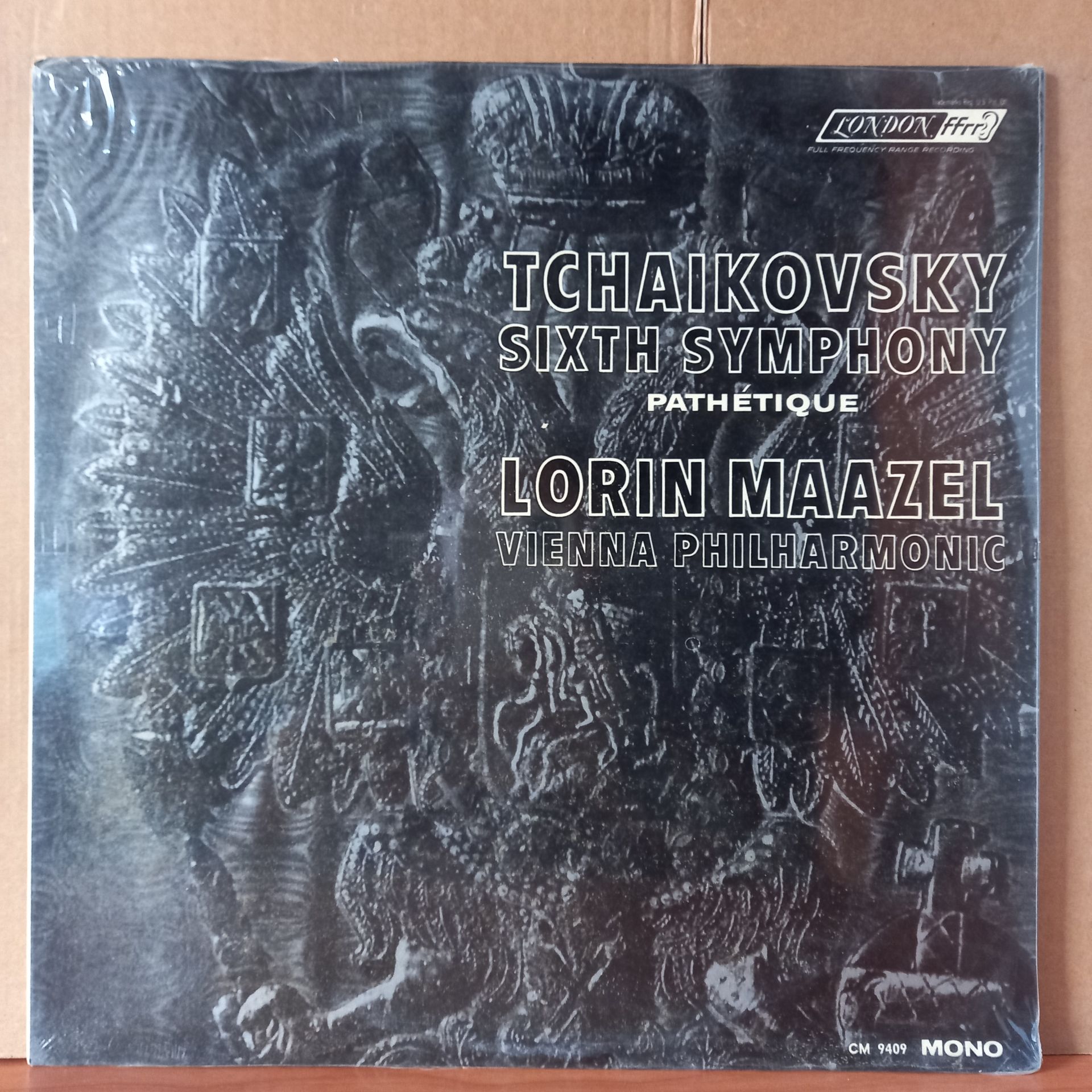 TCHAIKOVSKY: SIXTH SYMPHONY ''PATHETIQUE'' / LORIN MAAZEL / VIENNA PHILHARMONIC - LP DÖNEM BASKISI SIFIR PLAK