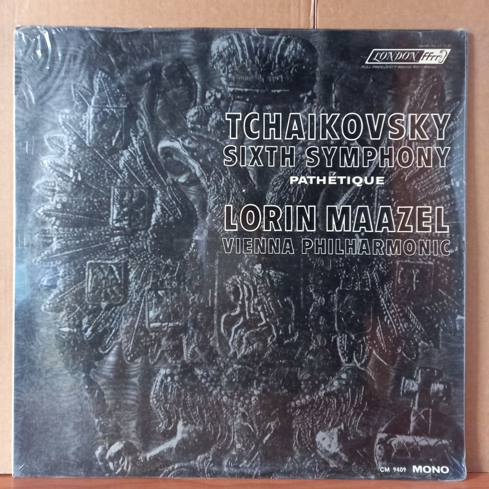 TCHAIKOVSKY: SIXTH SYMPHONY ''PATHETIQUE'' / LORIN MAAZEL / VIENNA PHILHARMONIC - LP DÖNEM BASKISI SIFIR PLAK