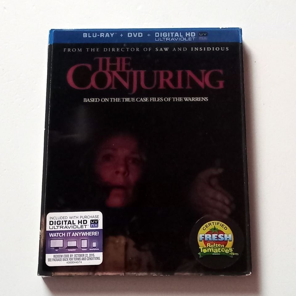 THE CONJURING - PATRICK WILSON, VERA FARMIGA, RON LIVINGSTON - YÖN.: JAMES WAN - BLU-RAY + DVD HOLOGRAM SLIPCASE SIFIR 1. BÖLGE TR ALTYAZI YOKTUR