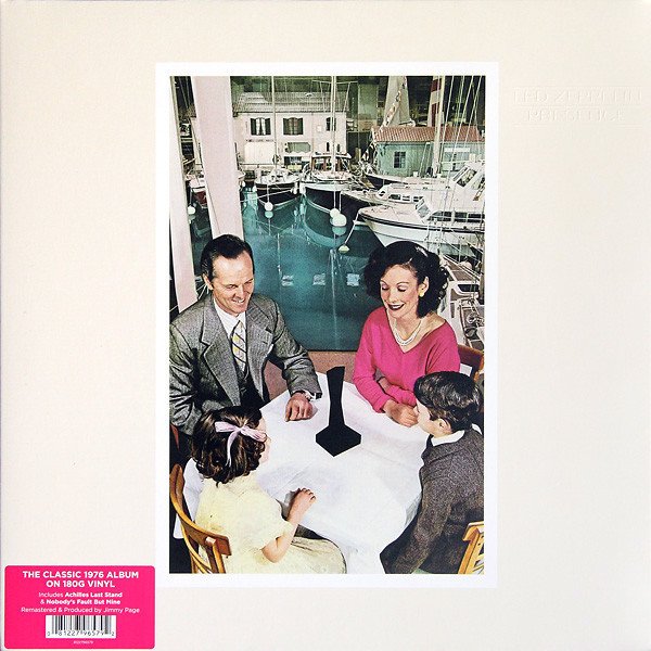 LED ZEPPELIN - PRESENCE (1976) - PLAK SIFIR