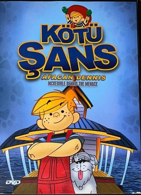INCREDIBLE DENNIS THE MENACE - AFACAN DENNIS KÖTÜ ŞANS - DVD 2.EL