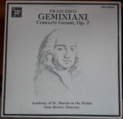 GEMINIANI: CONCERTO GROSSI, ACADEMY OF ST. MARTIN IN THE FIELDS, IONA BROWN - LP 2.EL
