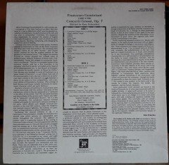 GEMINIANI: CONCERTO GROSSI, ACADEMY OF ST. MARTIN IN THE FIELDS, IONA BROWN - LP 2.EL