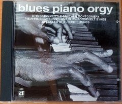 BLUES PIANO ORGY / OTIS SPANN LITTLE BROTHER MONTGOMERY MEMPHIS SLIM (1972) 1996 REISSUE CD 2.EL