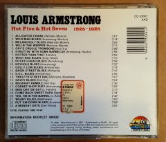 LOUIS ARMSTRONG - HOT FIVE & HOT SEVEN 1925-1928 / EARLY RECORDINGS (1990) - CD 2.EL