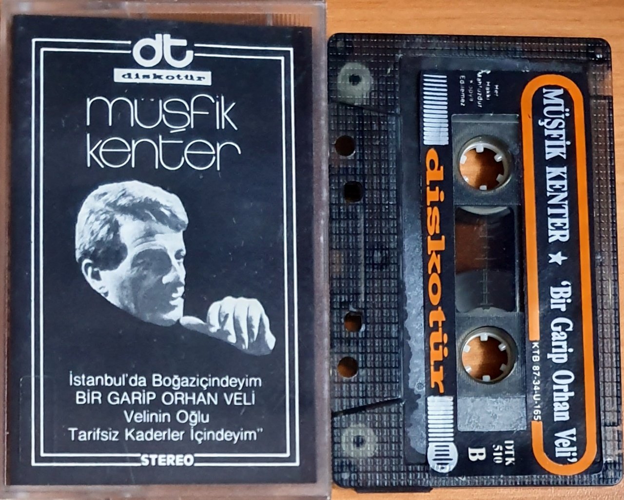 MÜŞFİK KENTER - BİR GARİP ORHAN VELİ (1987) - KASET DİSKOTÜR 2.EL