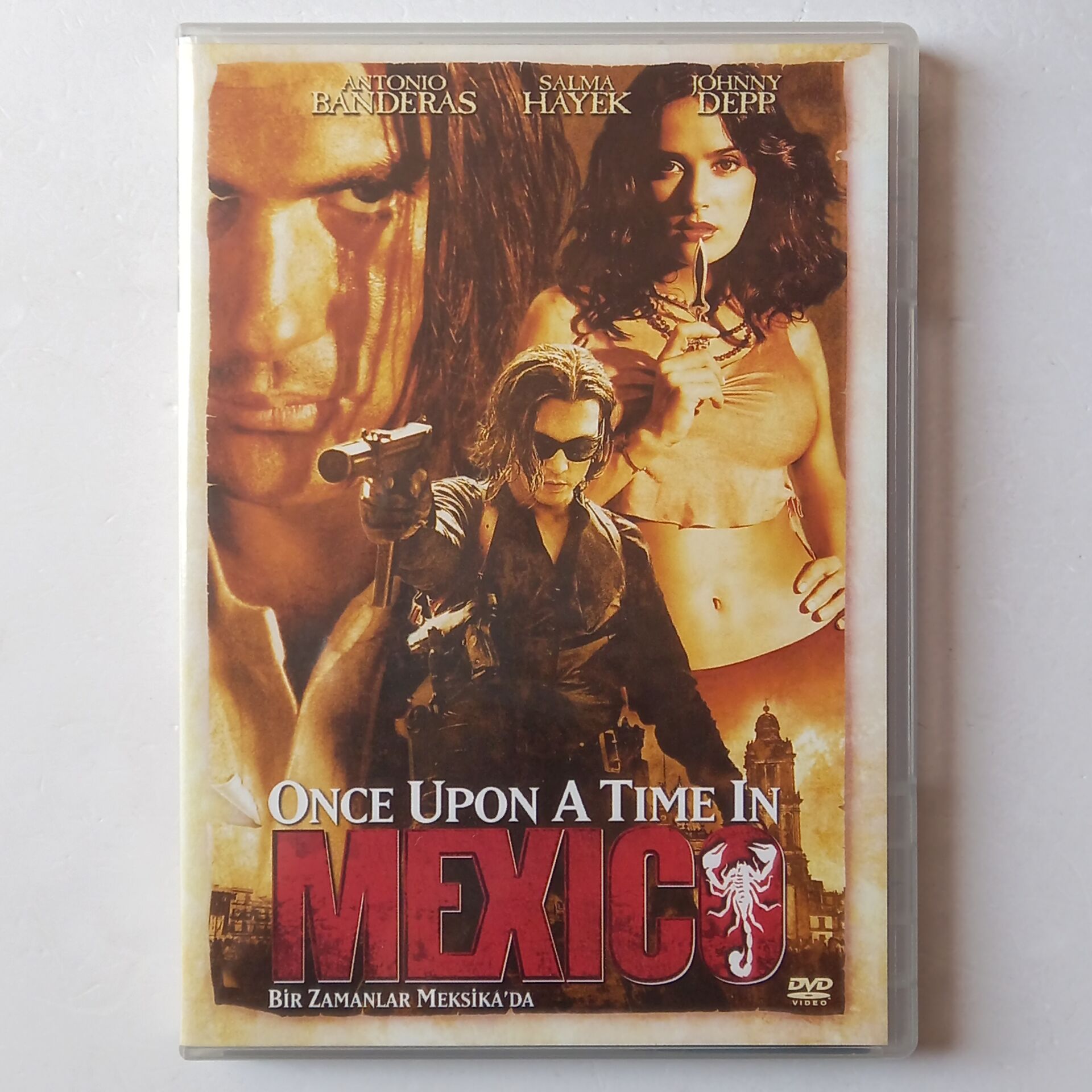 ONCE UPON A TIME IN MEXICO - ANTONIO BANDERAS, SALMA HAYEK, JOHNNY DEPP - DVD 2.EL