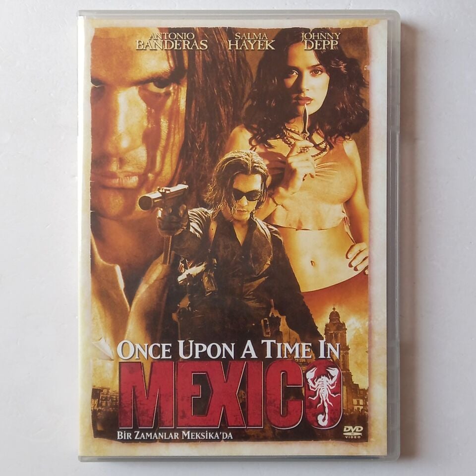 ONCE UPON A TIME IN MEXICO - ANTONIO BANDERAS, SALMA HAYEK, JOHNNY DEPP - DVD 2.EL