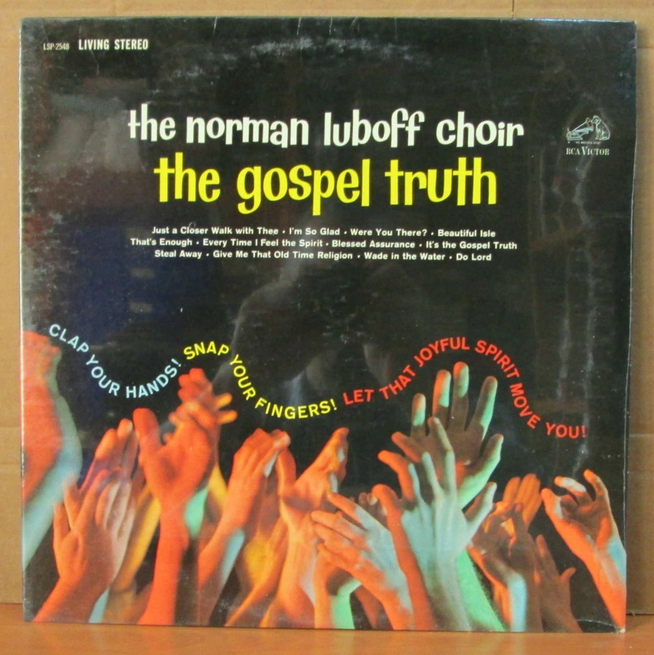THE GOSPEL TRUTH NORMAN LUBOFF CHOIR LP SIFIR