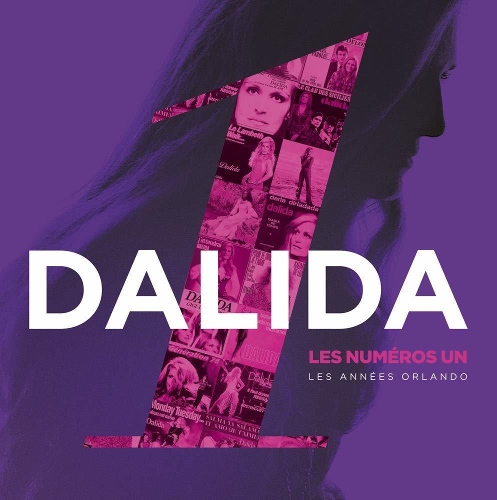 DALIDA - LES NUMÉROS UN LES ANNÉES ORLANDO (2018) - PLAK SIFIR