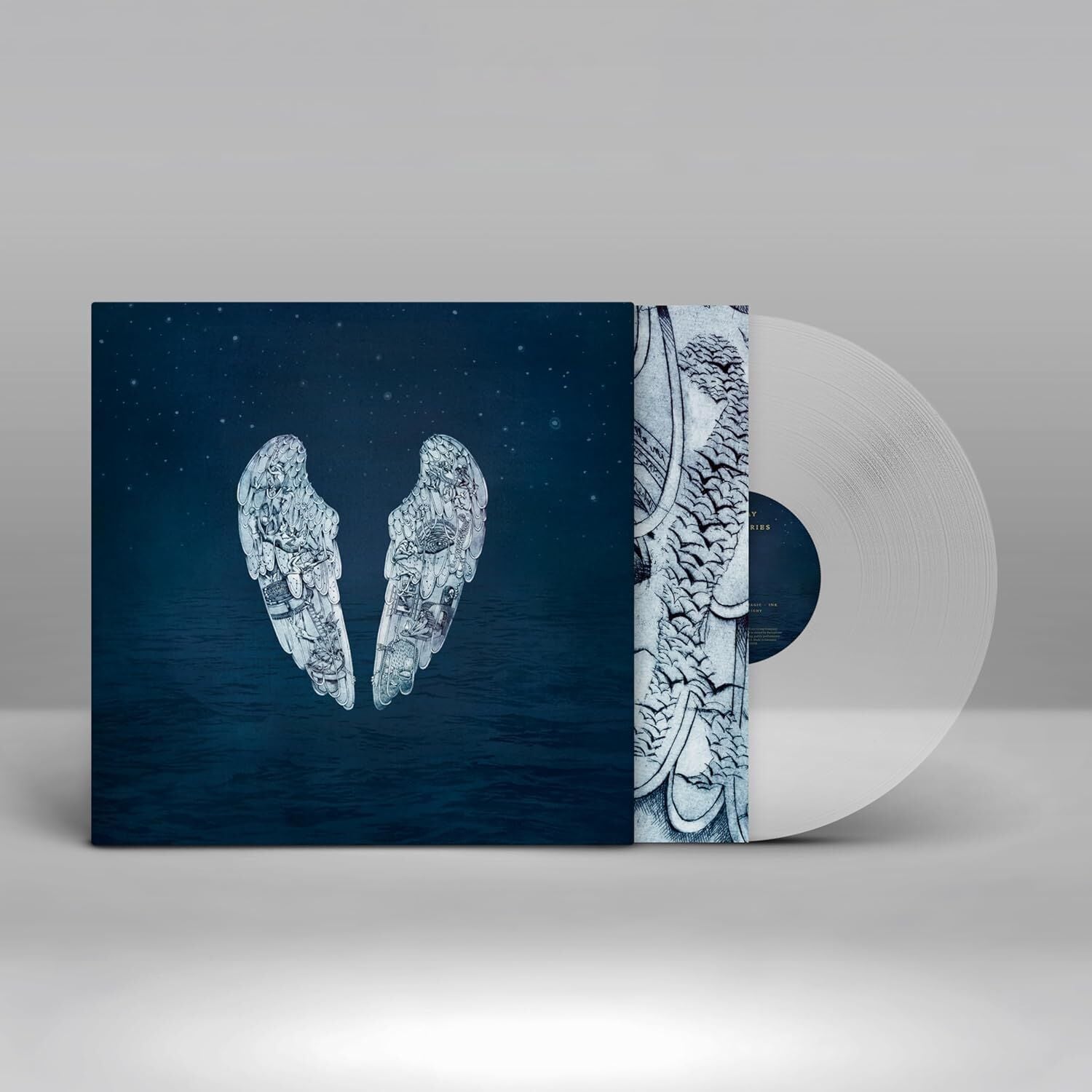 COLDPLAY - GHOST STORIES (2014) - LP 2025 CLEAR ECORECORD EDITION SIFIR PLAK