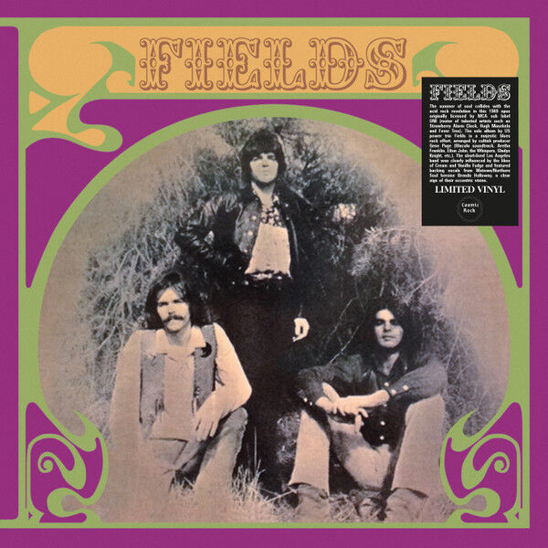 FIELDS - FIELDS (1969) - LP 2025 EDITION PSYCHEDELIC ROCK , BLUES ROCK SIFIR PLAK