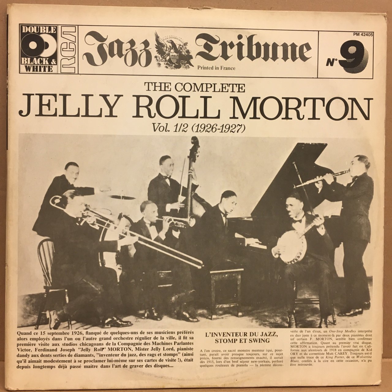 JELLY ROLL MORTON THE COMPLETE VOL. 1/2 (1926-1927) 2.EL 2PLAK