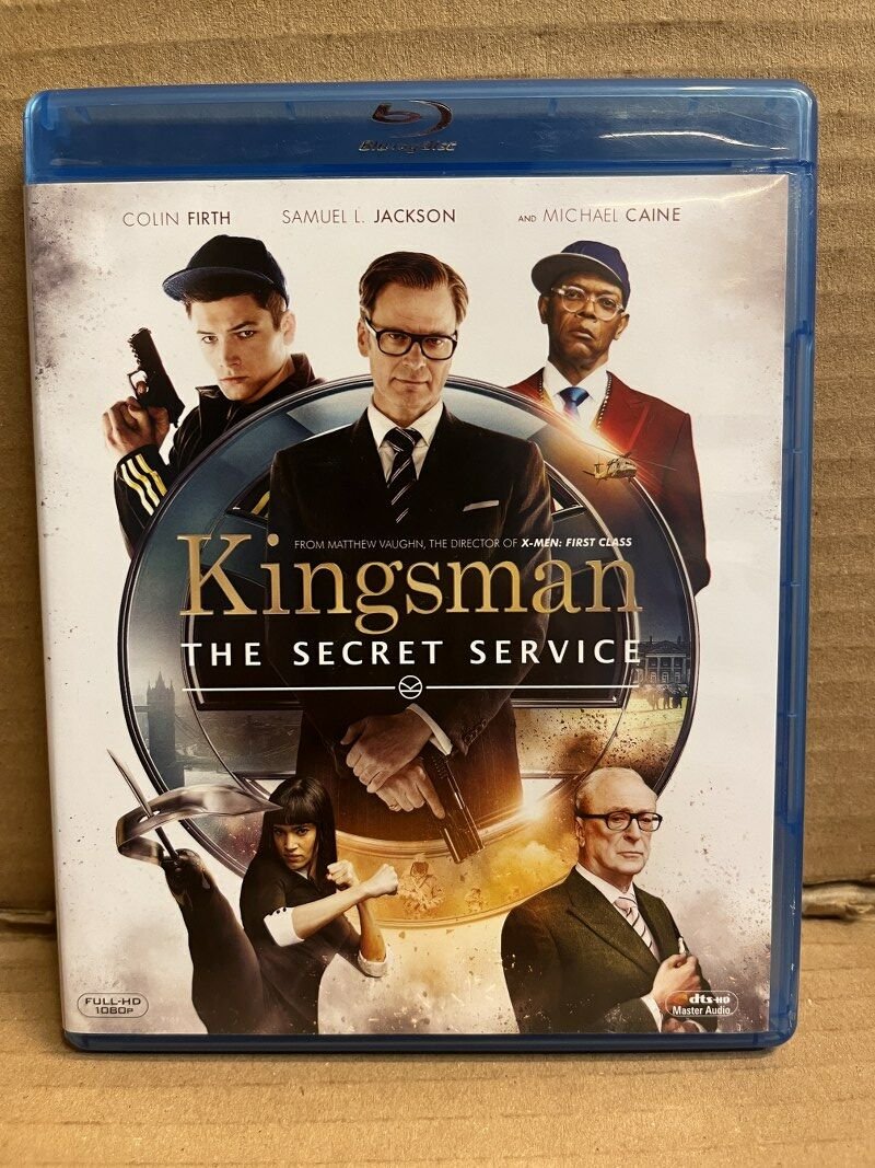 KINGSMAN THE SECRET SERVICE - COLIN FIRTH - MICHAEL CAINE- BLU RAY 2.EL