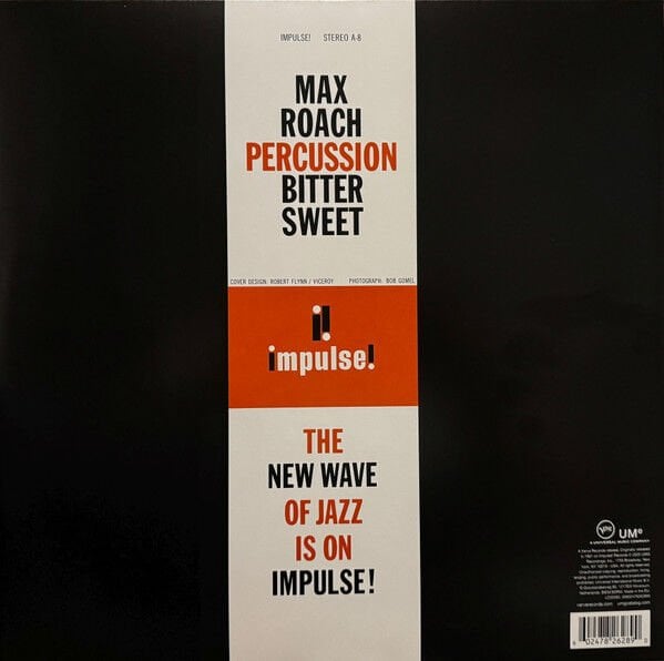 MAX ROACH - PERCUSSION BITTER SWEET (1961) - LP 180GR 2025 EDITION SIFIR PLAK