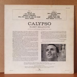 HARRY BELAFONTE - CALYPSO (1956) - LP 2.EL PLAK