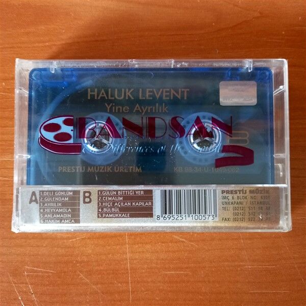 HALUK LEVENT – YINE AYRILIK (1998) - KASET SIFIR