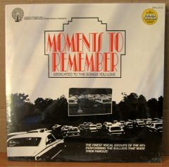 MOMENTS TO REMEMBER (Vocal Groups 50's) LP SIFI