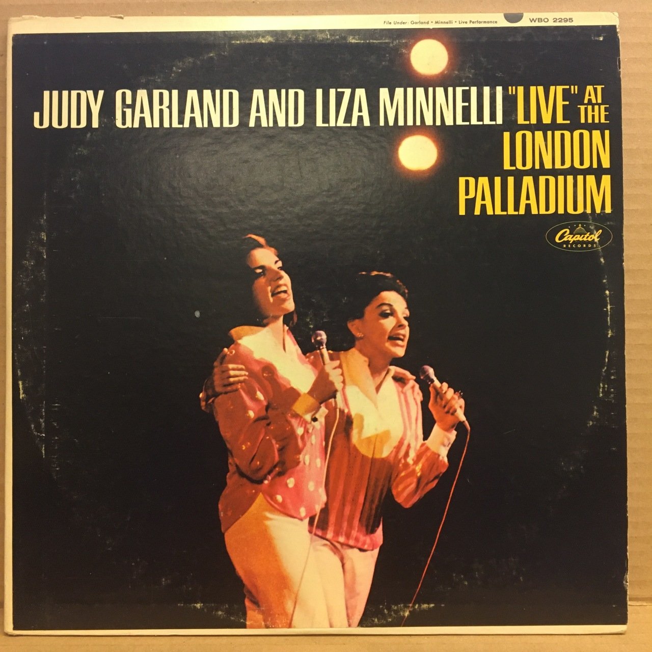 JUDY GARLAND & LIZA MINNELLI - LIVE AT THE LONDON PALLADIUM (1965) 2.EL 2PLAK