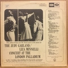 JUDY GARLAND & LIZA MINNELLI - LIVE AT THE LONDON PALLADIUM (1965) 2.EL 2PLAK