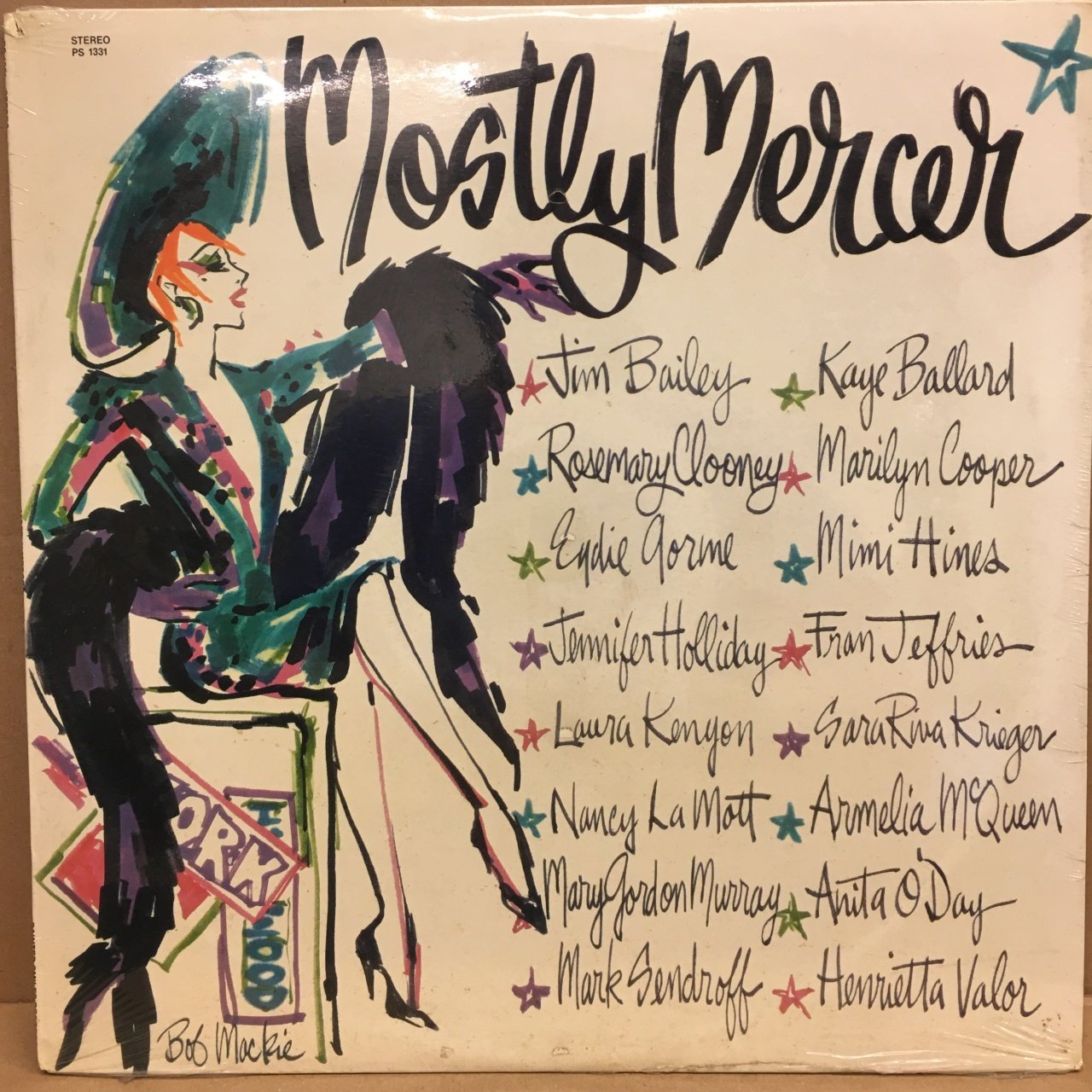 MOSTLY MERCER JIM BAILEY ROSEMARY COLLNEY EYDIE GORME JENNIFER HOLLIDAY.. 1986 DÖNEM BASKI SIFIR PLAK