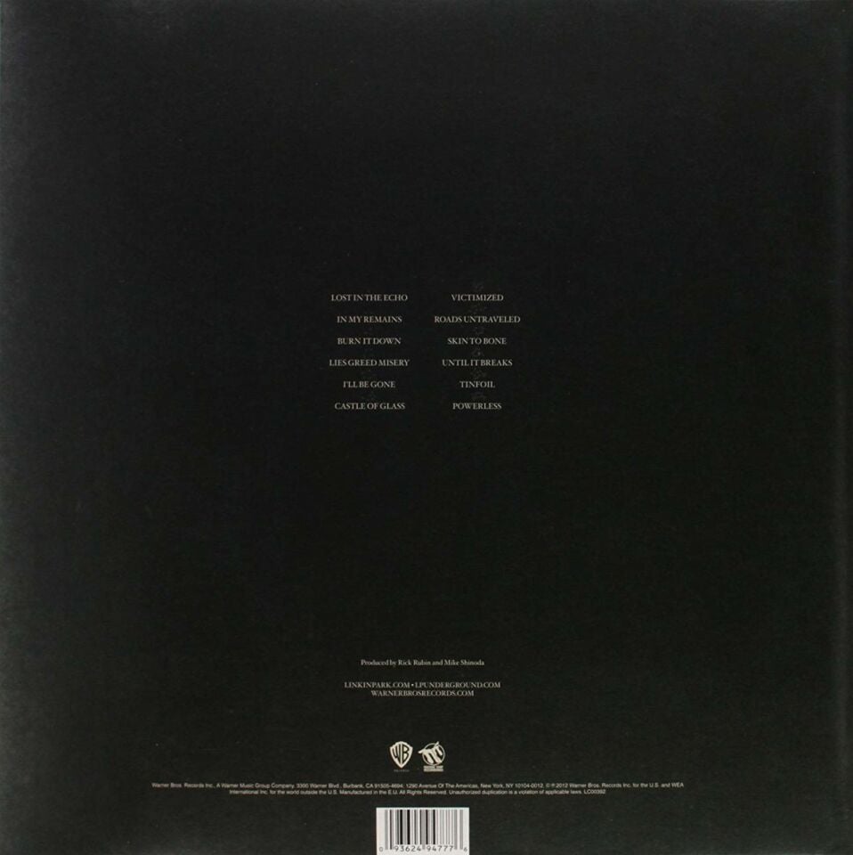 LINKIN PARK - LIVING THINGS (2012) - LP 2016 EDITION REISSUE SIFIR PLAK