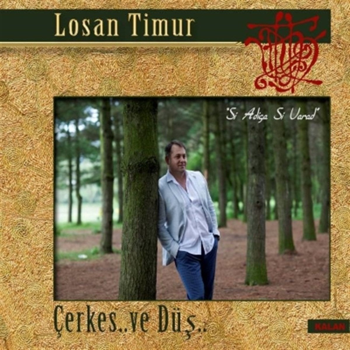 LOSAN TİMUR - ÇERKES VE DÜŞ (2014) - CD DIGIPACK KALAN MÜZİK ÇERKES MÜZİĞİ SIFIR