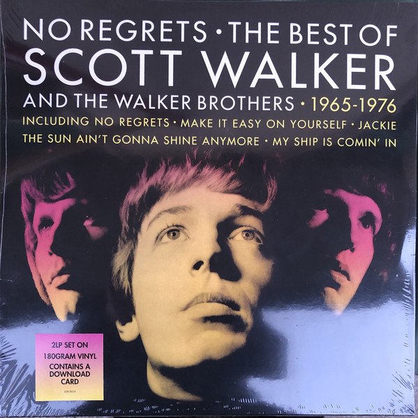 SCOTT WALKER - NO REGRETS / BEST OF (1992) - 2LP 180GR 2019 EDITION SIFIR PLAK