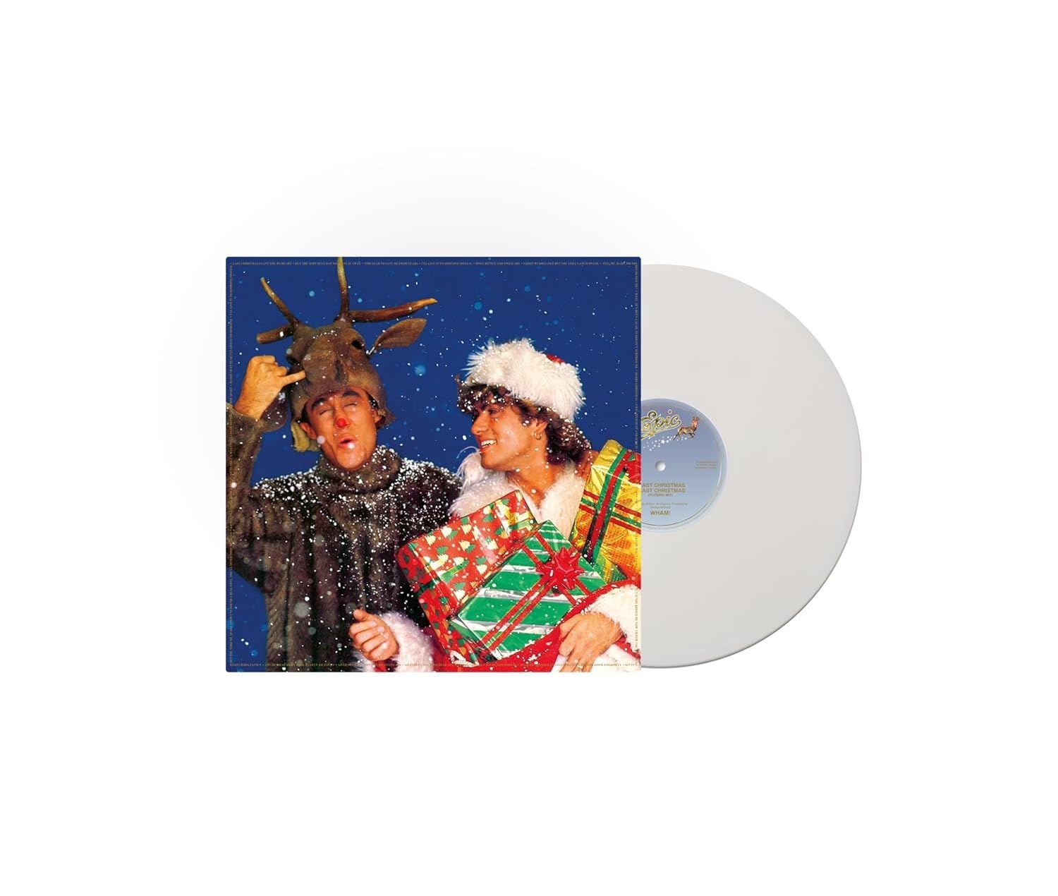 WHAM - LAST CHRISTMAS (1984) -  2024 EDITION 12'' 45RPM MAXI SINGLE WHITE COLOURED EDITION SIFIR PLAK