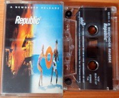 NEW ORDER - REPUCLIC (1993) YONCA CASSETTE MADE IN TURKEY ''USED''