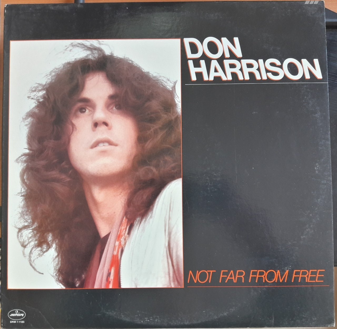 DON HARRISON - NOT FAR FROM FREE (1977) - PLAK 2.EL