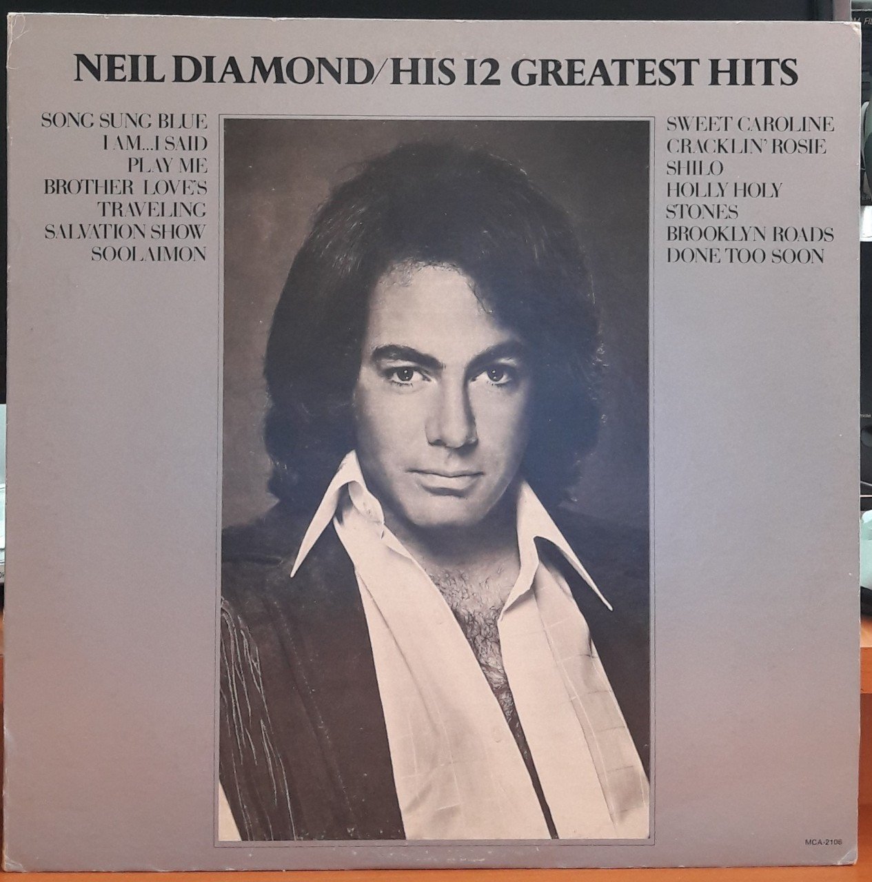 NEIL DIAMOND - HIS 12 GEATEST HITS (1974) - PLAK 2.EL
