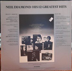 NEIL DIAMOND - HIS 12 GEATEST HITS (1974) - PLAK 2.EL