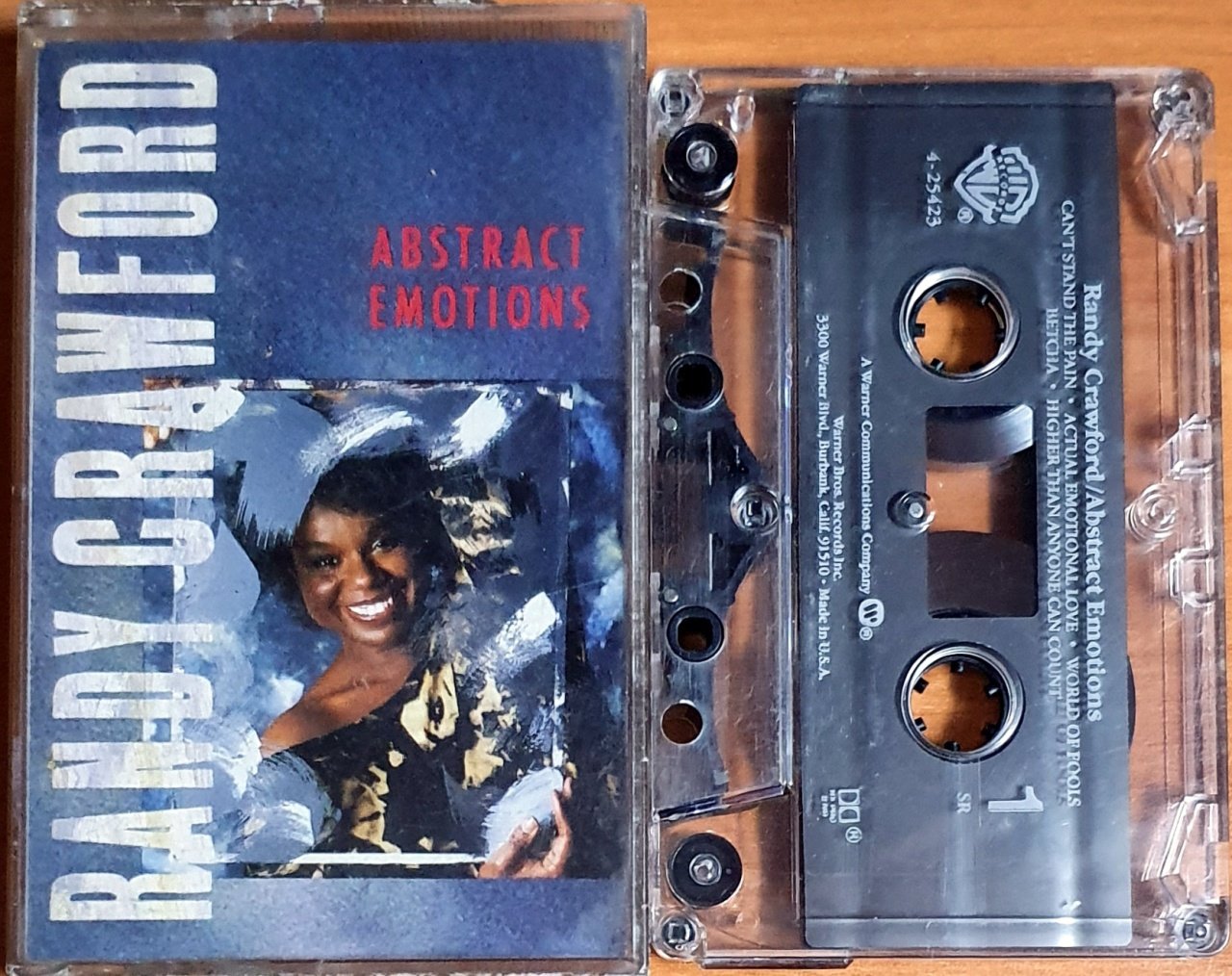 RANDY CRAWFORD - ABSTRACT EMOTIONS - KASET MADE IN USA 2.EL