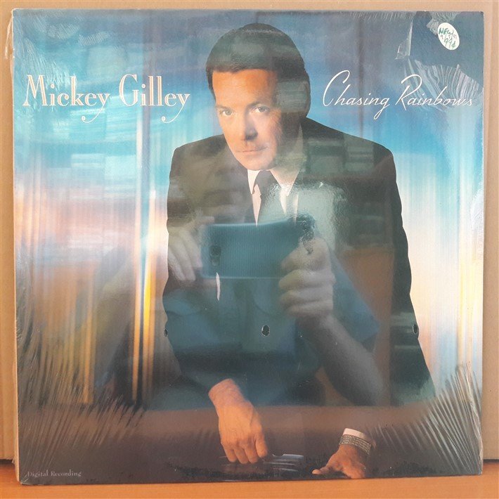 MICKEY GILLEY - CHASING RAINBOWS - LP DÖNEM BASKISI SIFIR PLAK