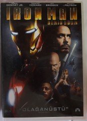 IRON MAN - DEMİR ADAM - ROBERT DOWNEY JR. - JEFF BRIDGES - GWYNETH PALTROW - MARVEL - DVD 2.EL