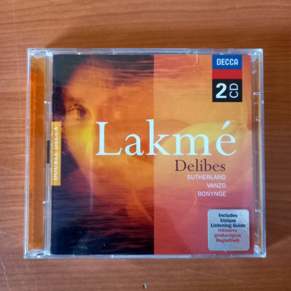 LEO DELIBES – LAKME / SUTHERLAND, VANZO, BONYNGE (1999) - 2CD 2.EL