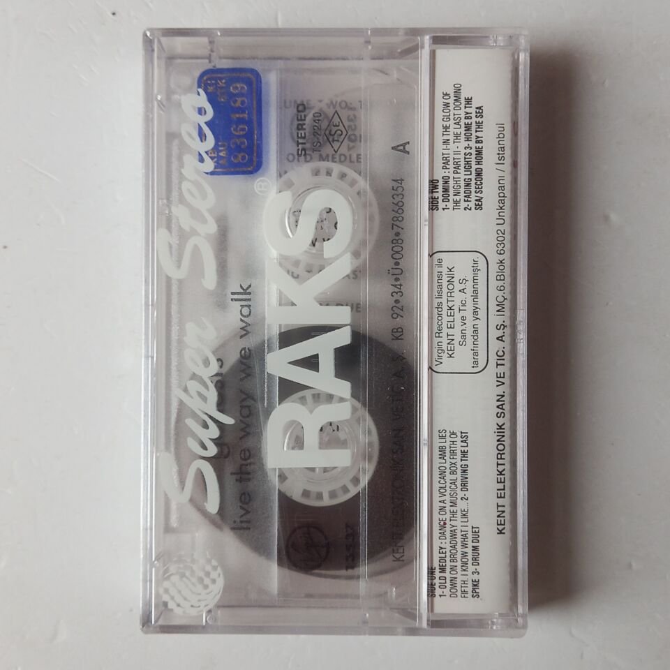 GENESIS - LIVE - THE WAY WE WALK VOLUME TWO: THE LONGS (1992) - KASET SIFIR