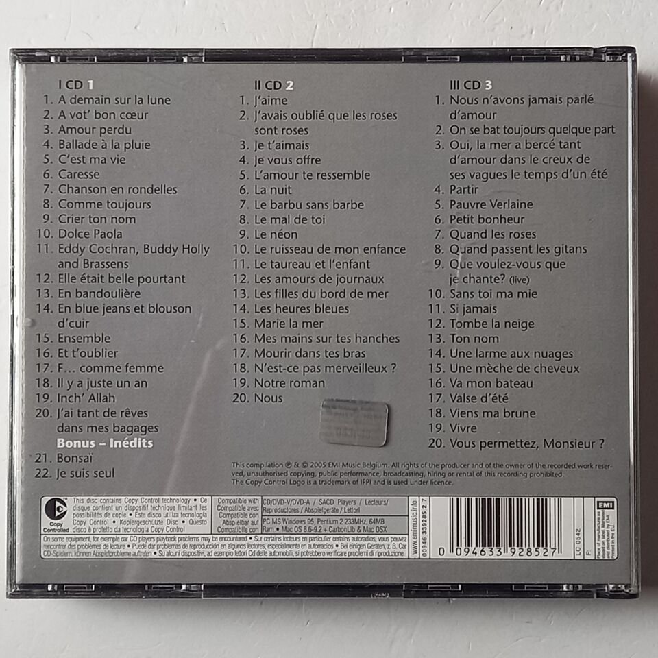 ADAMO – PLATINUM COLLECTION (2005) - 3CD 2.EL