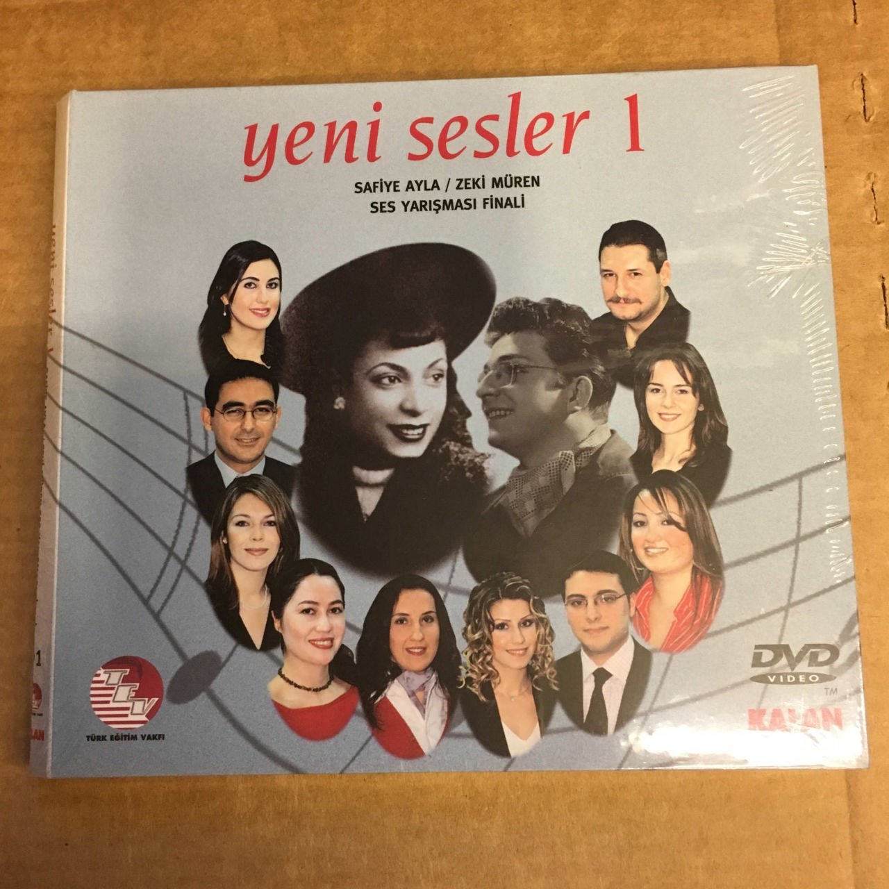 YENİ SESLER VOL1 SAFİYE AYLA ZEKİ MÜREN SES YARIŞMASI FİNALİ DVD KALAN MÜZİK SFR