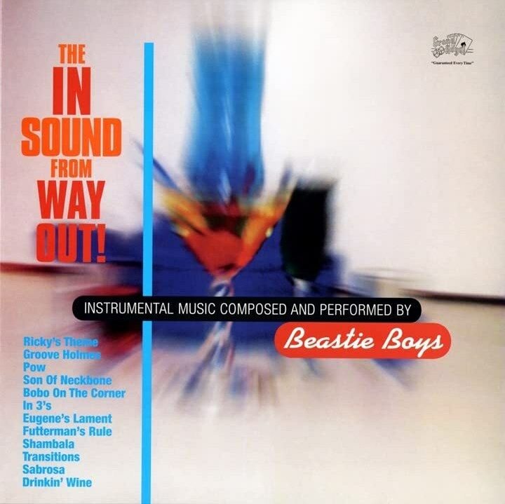 BEASTIE BOYS - THE IN SOUND FROM WAY OUT (1996) INSTRUMENTAL - LP 2017 EDITION SIFIR PLAK