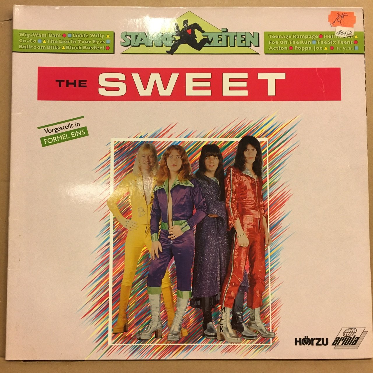 THE SWEET - HITS (1988) 2.EL PLAK