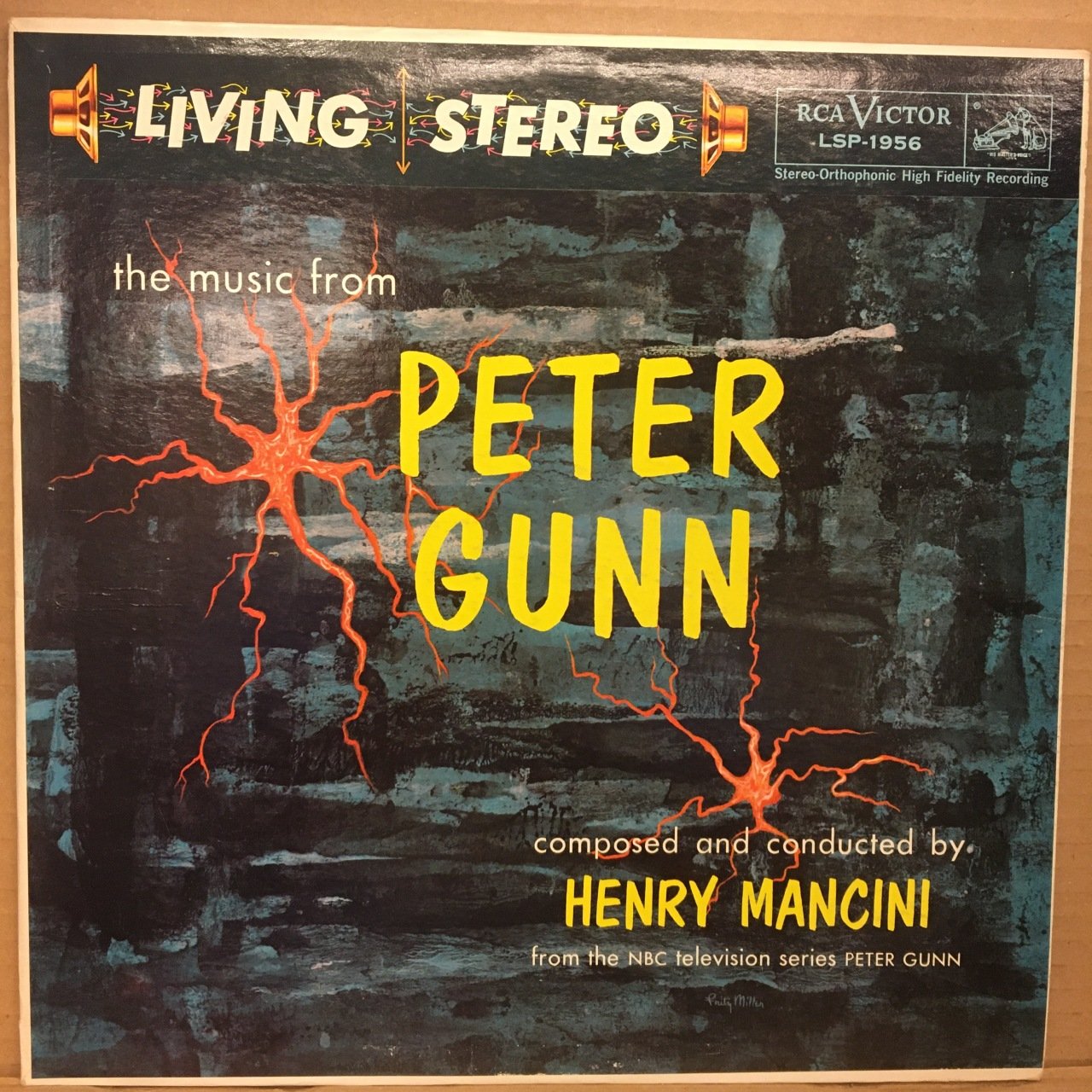 HENRY MANCINI - MUSIC FROM PETER GUNN - LP 2.EL PLAK