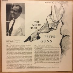 HENRY MANCINI - MUSIC FROM PETER GUNN - LP 2.EL PLAK