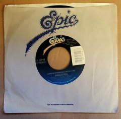 JENNIFER RUSH - FLAMES OF PARADISE (duet with ELTON JOHN) / CALL MY NAME (1987) - 7'' 45 DEVİR SINGLE PLAK