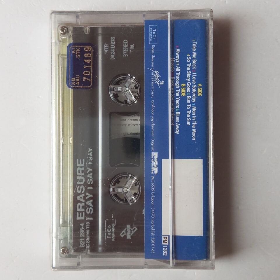 ERASURE - I SAY I SAY I SAY (1994) - KASET SIFIR
